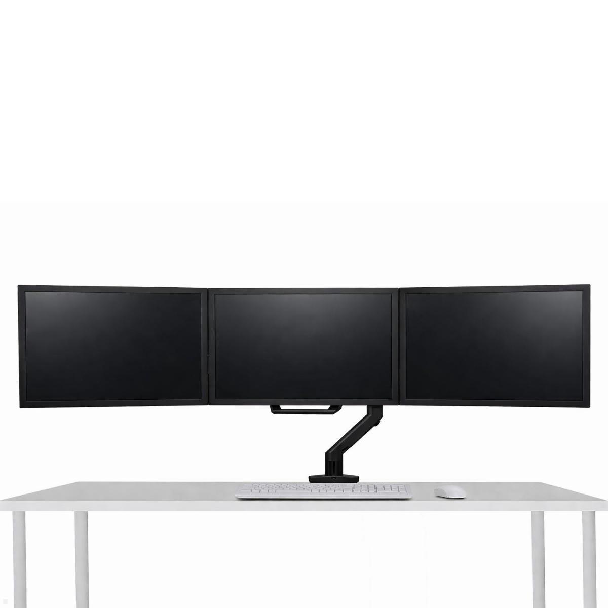 Ergotron HX Arm Monitorhalterung für 3 Monitore schwarz (45-009-003), Anwendungbeispiel