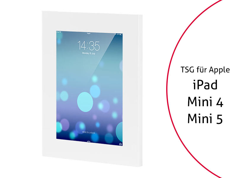 TabLines TSG026W Tablet Schutzgehäuse für Apple iPad Mini 4 + Mini 5, weiß TabLines TSG026W Tablet Schutzgehäuse für Apple iPad Mini 4 + Mini 5, weiß