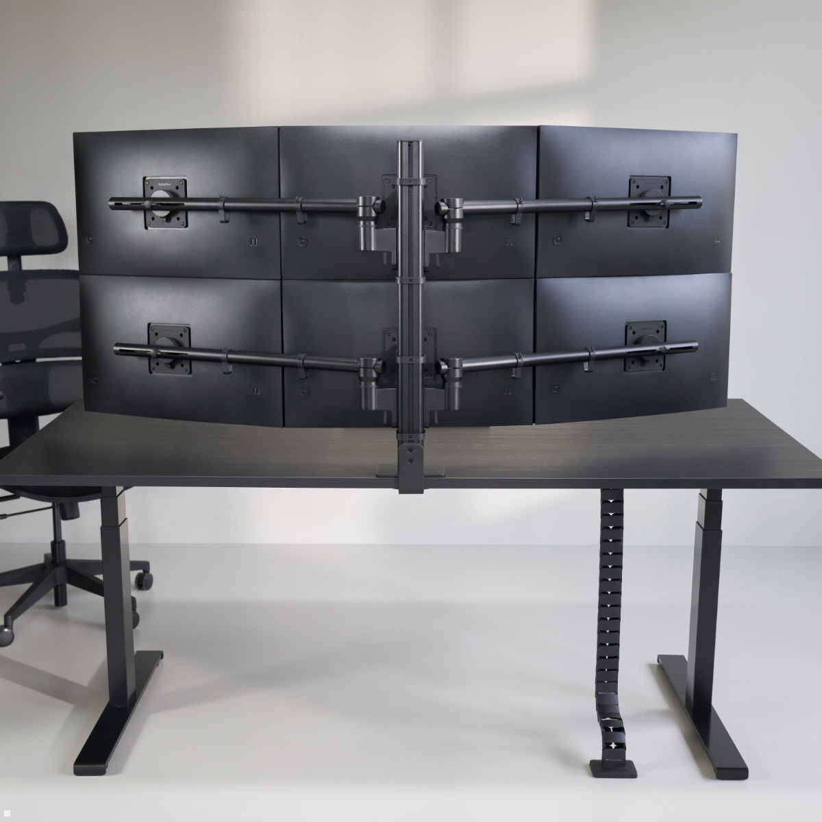 Dataflex Viewgo modular Monitorhalterung für 6 Monitore bis 32 Zoll, Anwendung