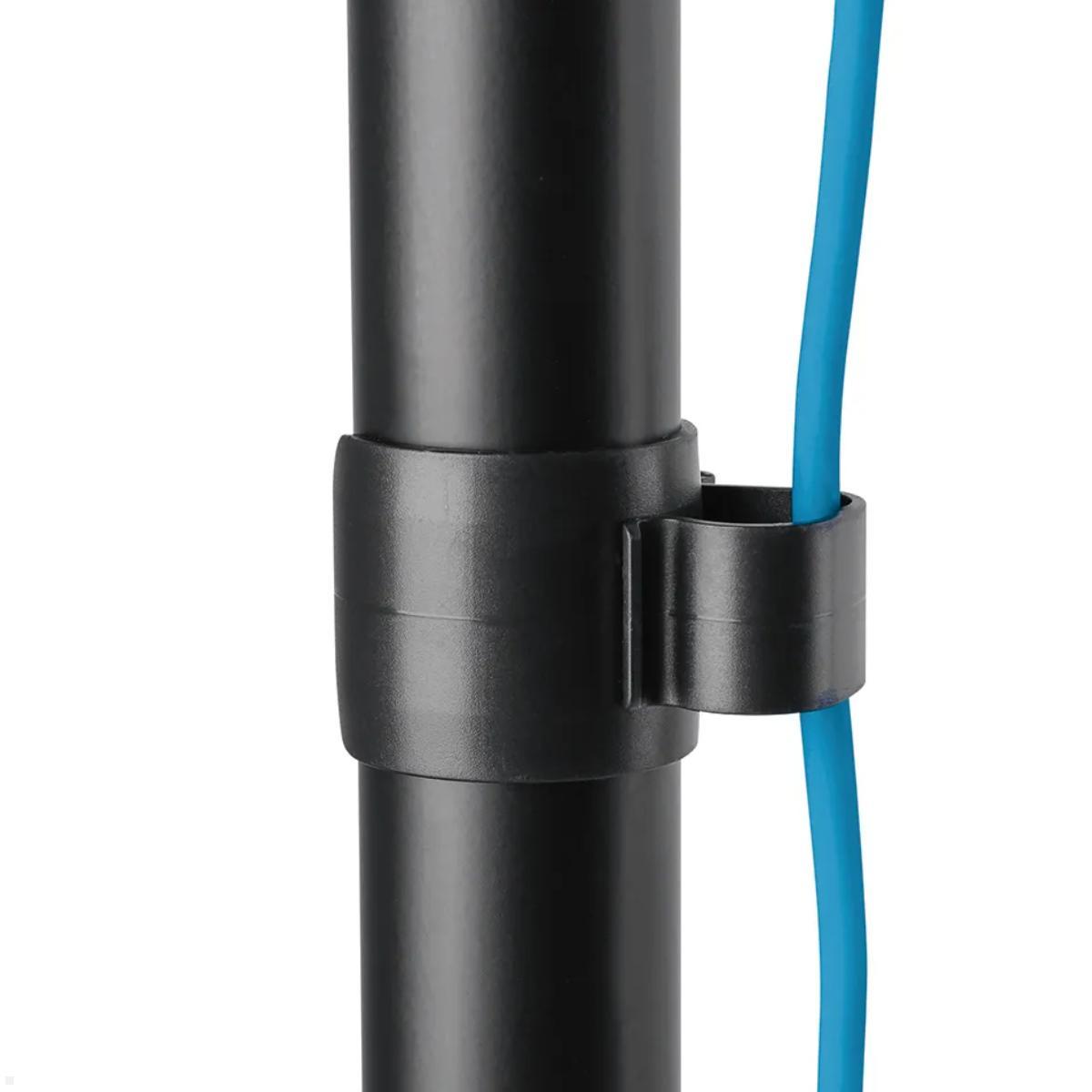 Neomounts DS90-325BL1 tischmontierter Sitz-Steh-Arbeitsplatz für Bildschirme bis 32 Zoll, Kabelhalterung Neomounts DS90-325BL1 tischmontierter Sitz-Steh-Arbeitsplatz für Bildschirme bis 32 Zoll, Kabelhalterung