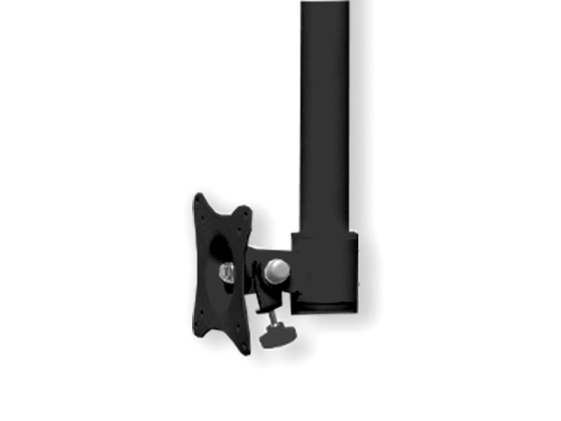 edbak Praxis Monitor Schwenkarm Wandhalterung, schwarz (MSA02C-B) Neigbare VESA Halterung