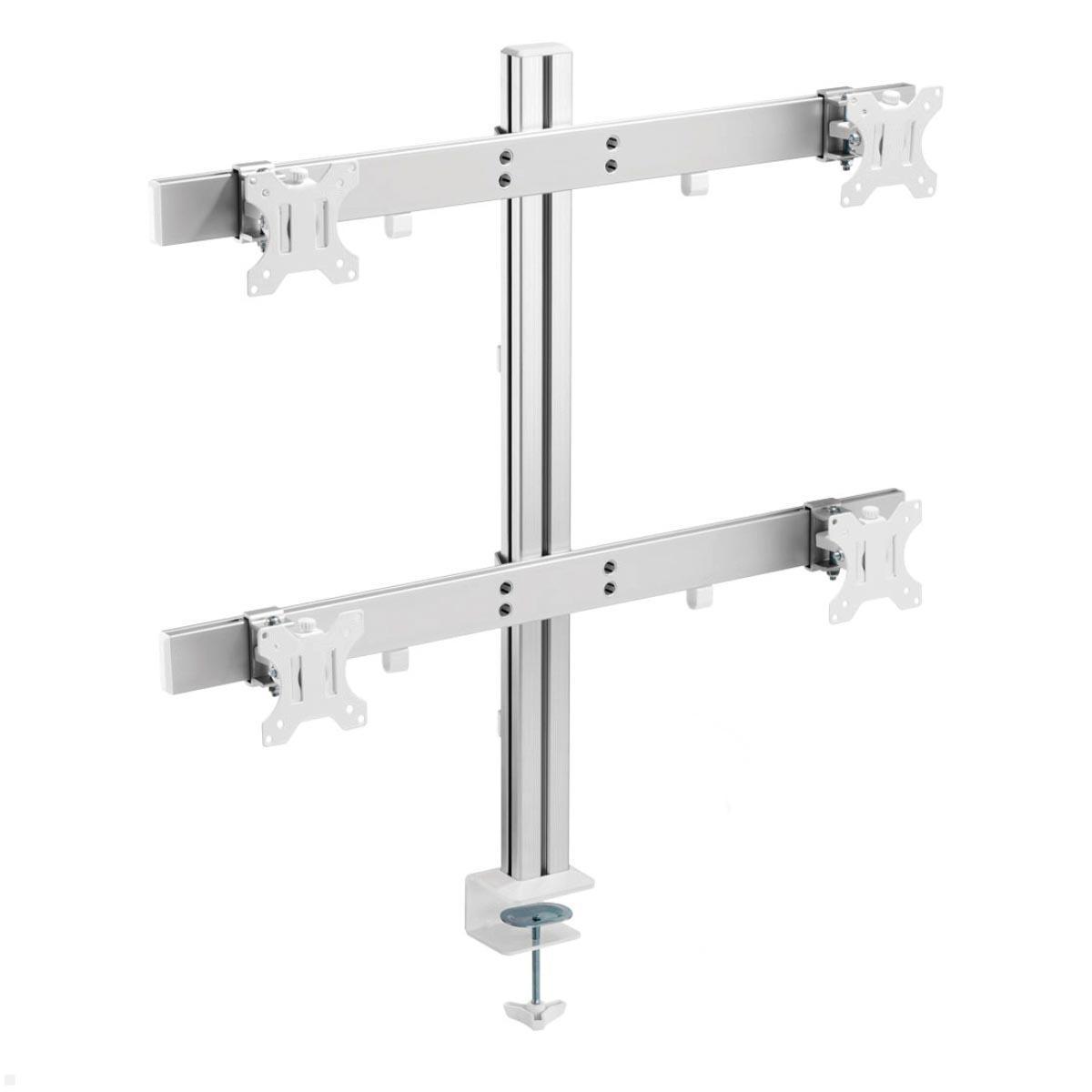 MonLines MTH012 2+2 Monitor Tischhalterung für 4 Monitore, silber Multimonitor Tischhalterung MonLines MTH012 2+2 Monitor Tischhalterung für 4 Monitore, silber Multimonitor Tischhalterung
