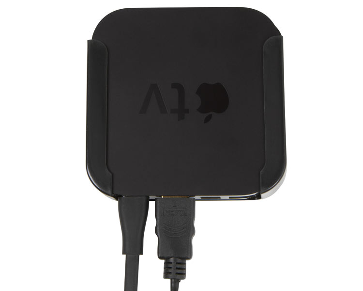 TotalMount Apple TV Halterung, schwarz Ansicht