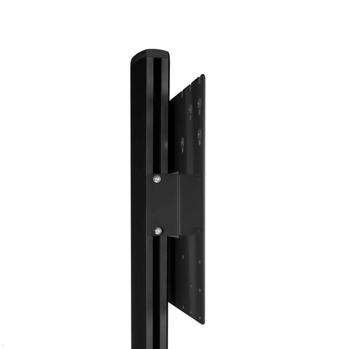 SMS Icon FH MT 2000 C Mobiler Monitorständer mit VESA Adapter bis 400x400 mm, schwarz Seitenansicht VESA Aufnahme SMS Icon FH MT 2000 C Mobiler Monitorständer mit VESA Adapter bis 400x400 mm, schwarz Seitenansicht VESA Aufnahme