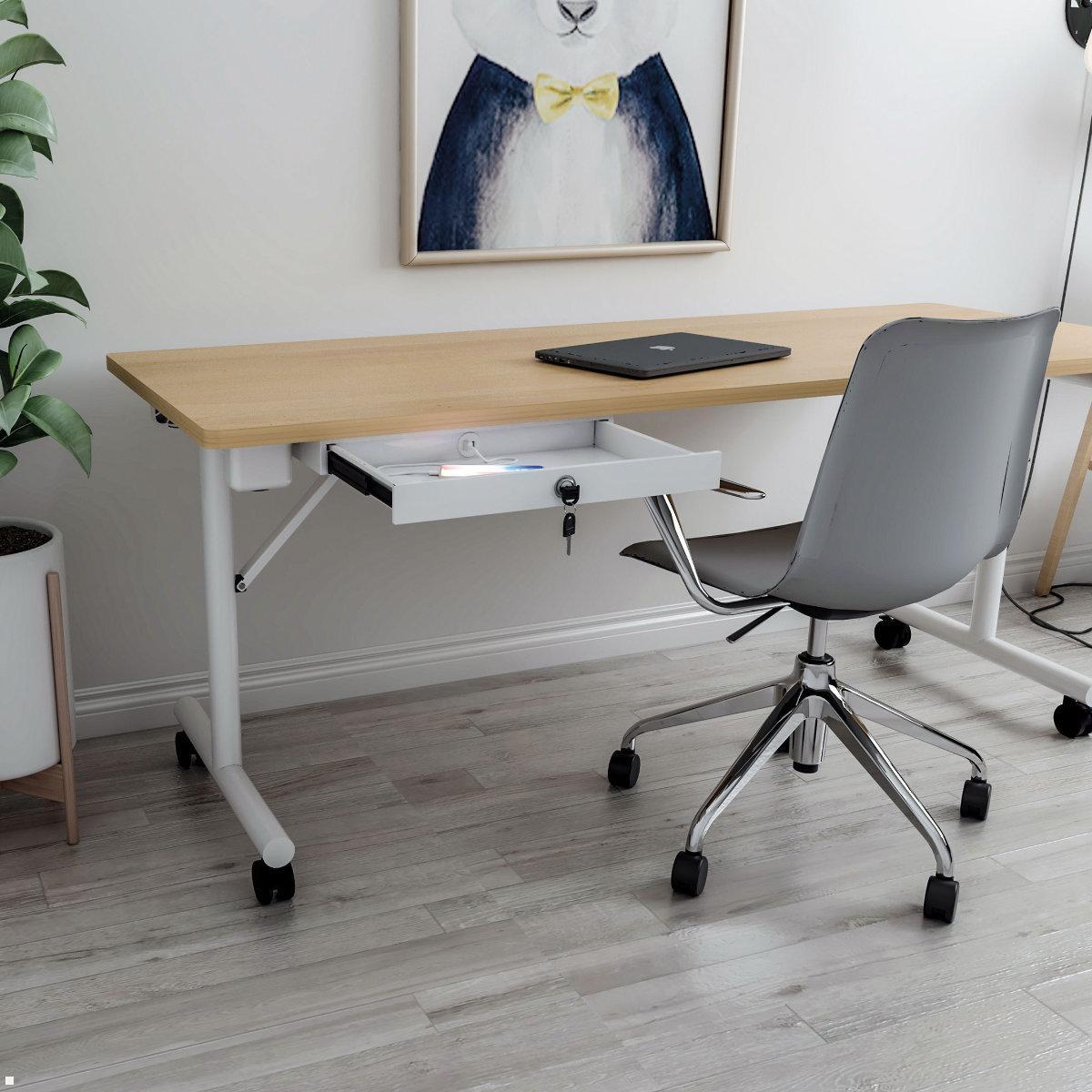 Fellowes Drawer Unterbau Schublade mit USB A/C, Anwendungsbeispiel