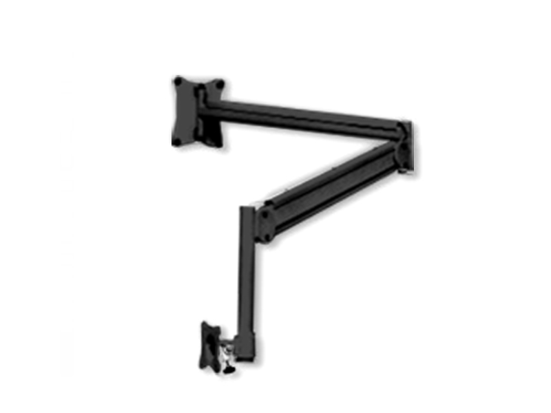 edbak Praxis Monitor Schwenkarm Wandhalterung, schwarz (MSA02C-B) schwenkbare Halterung