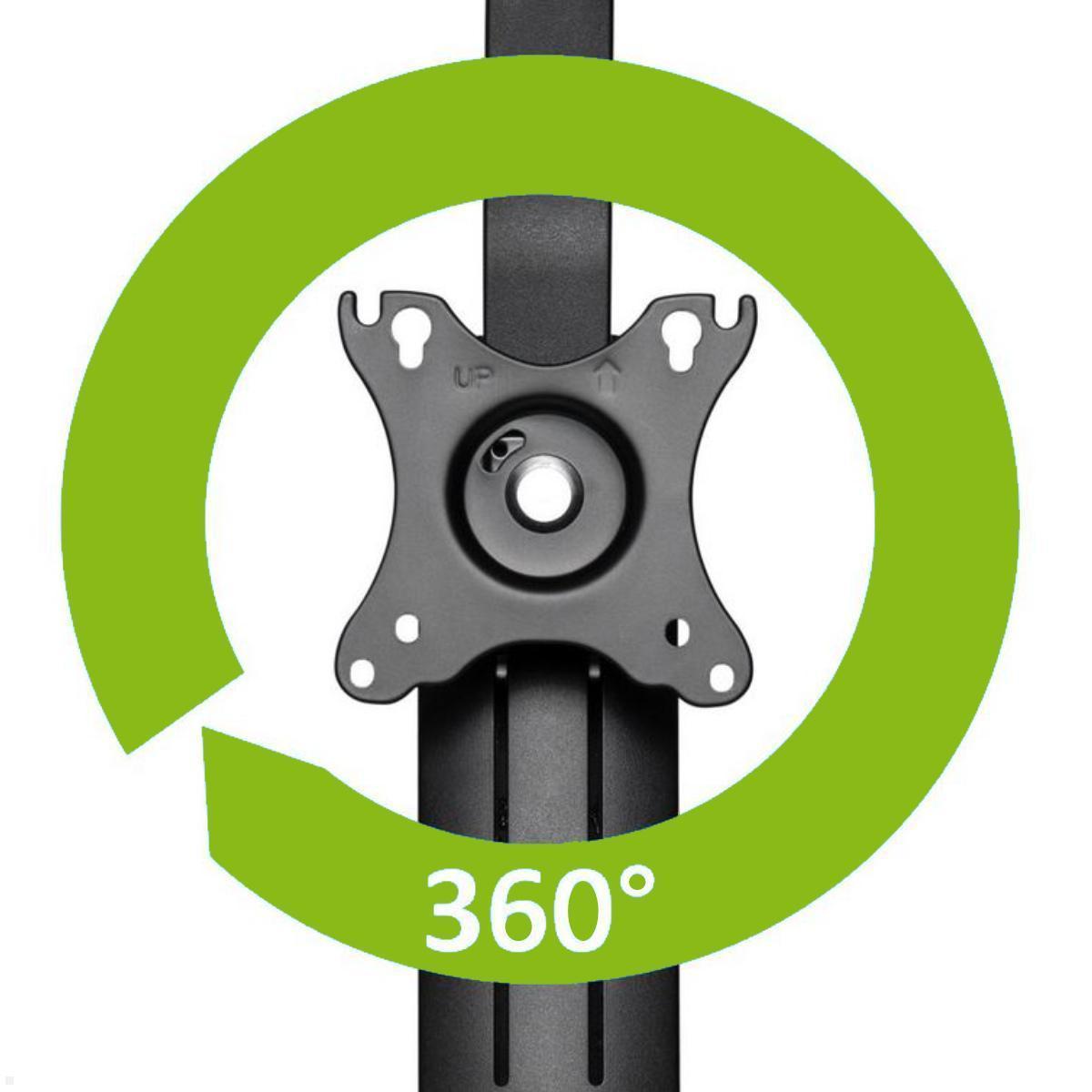 MonLines MTS400B Tisch Monitorständer bis 32 Zoll mit Mini PC Halter, 360° drehbar MonLines MTS400B Tisch Monitorständer bis 32 Zoll mit Mini PC Halter, 360° drehbar