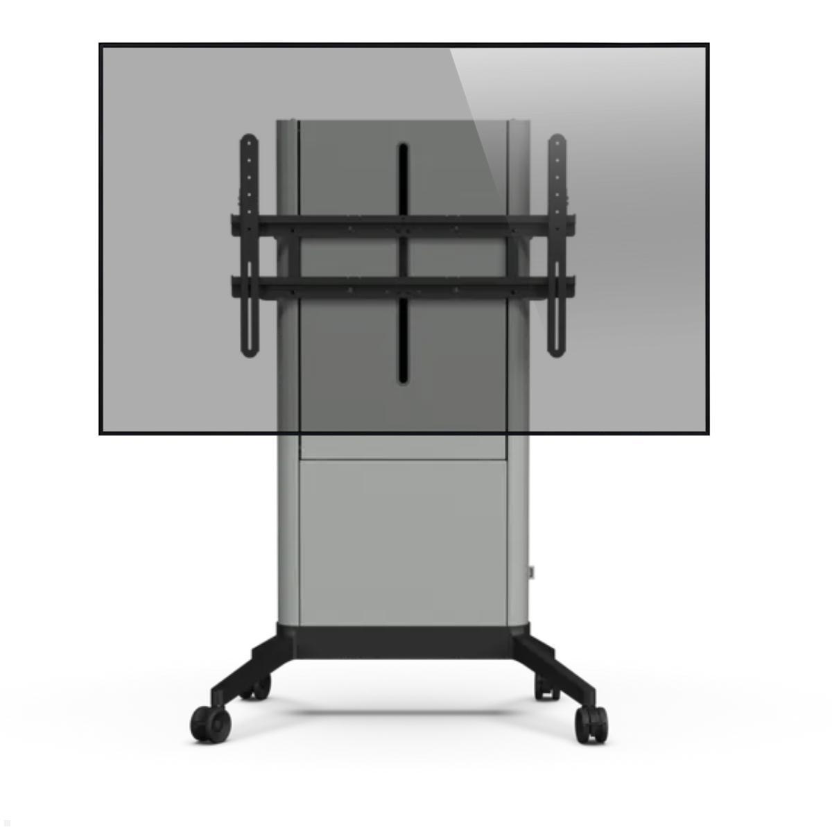 SMS EVER620 mobiler elektrischer TV Ständer 98 Zoll, Alu Cover grau (16-011-9C-M) SMS EVER620 mobiler elektrischer TV Ständer 98 Zoll, Alu Cover grau (16-011-9C-M)