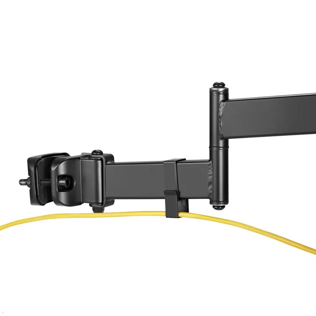 Neomounts FL40-450BL12 Monitor Rohrhalterung 3 Drehpunkte 23-42 Zoll, Kabelführung Neomounts FL40-450BL12 Monitor Rohrhalterung 3 Drehpunkte 23-42 Zoll, Kabelführung