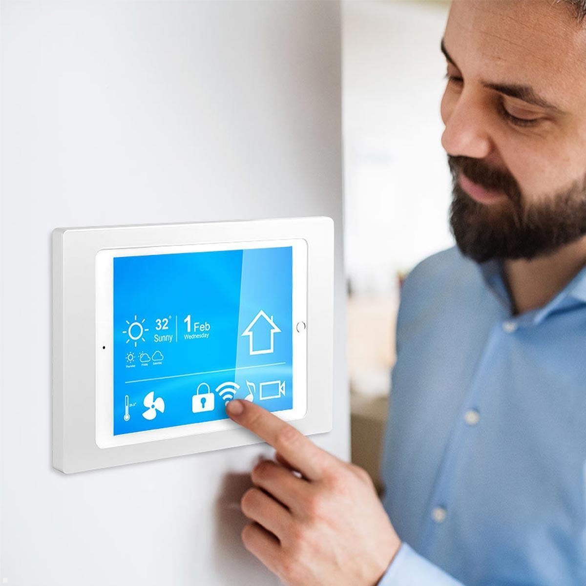 TabLines TWH043W Tablet Wandhalterung für Apple iPad 10.9 (10. Gen.), Smart Home TabLines TWH043W Tablet Wandhalterung für Apple iPad 10.9 (10. Gen.), Smart Home