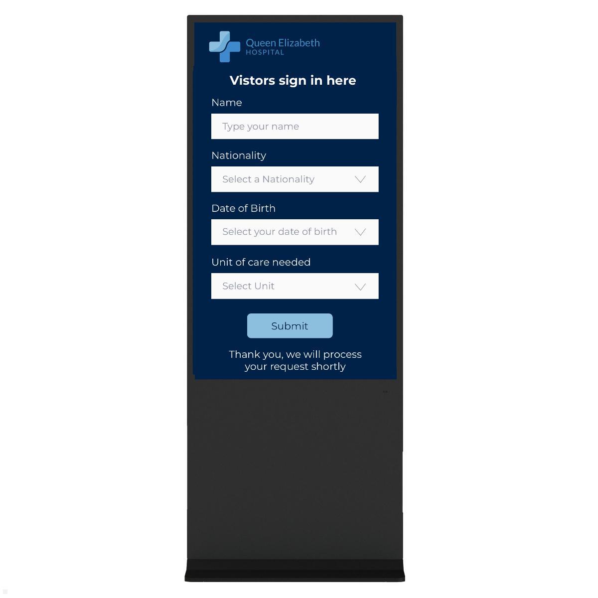 Clevertouch CL Touch Totem Commercial Display 65'' (12965CLTOUCHTOTEM)