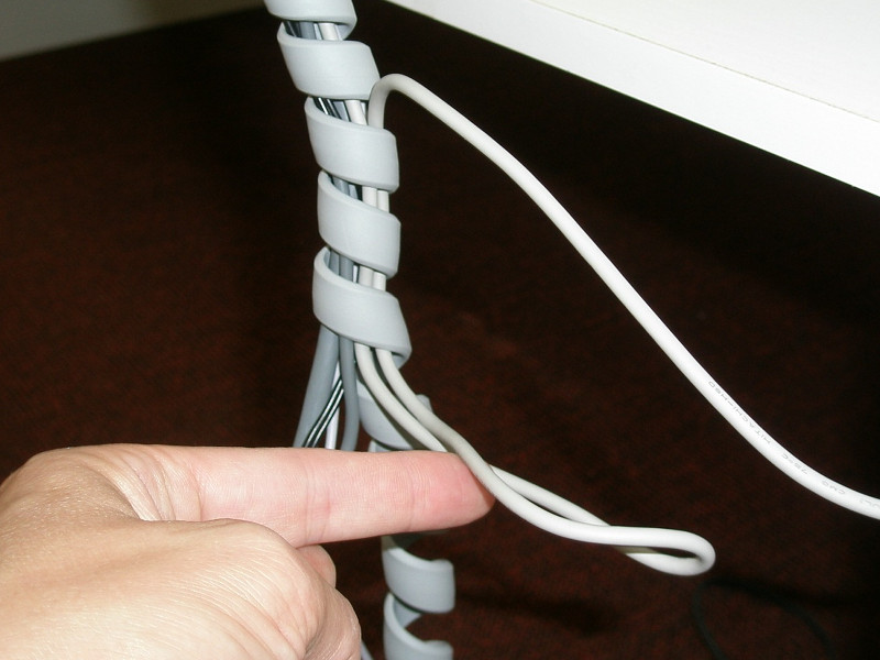 Serpa Kabelwendel-Set 150 cm, Abzweigung Kabel