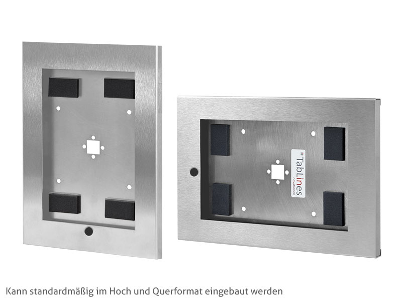 TabLines TSG062E Tablet Schutzgehäuse für Apple iPad Air 10.5 (3. Gen.), HB, Edelstahl Hoch- und Querformat TabLines TSG062E Tablet Schutzgehäuse für Apple iPad Air 10.5 (3. Gen.), HB, Edelstahl Hoch- und Querformat