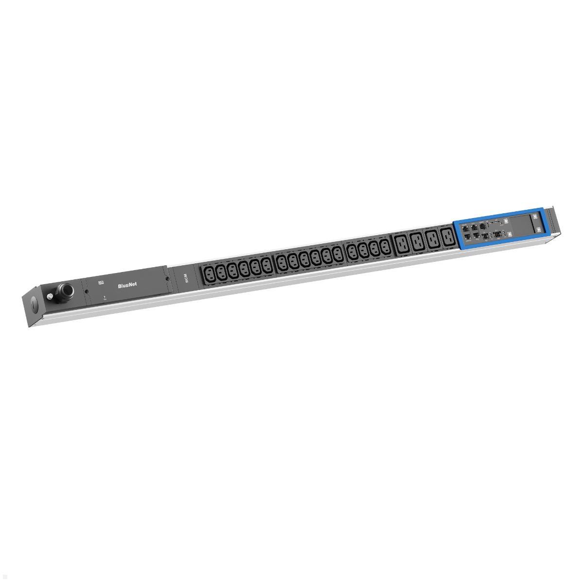 Bachmann BN PRO Metered RCM – 16A Rack PDU mit 16xC13 / 4xC19 & Display (BM0015588)