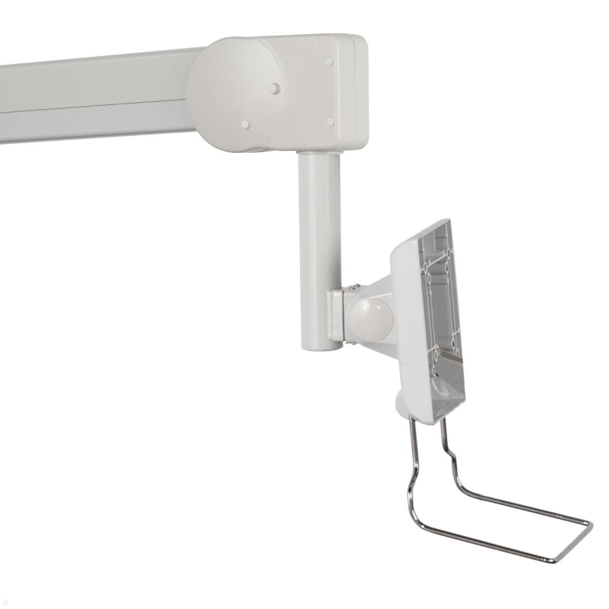 B-Tech BT7594 medizinische Monitor Deckenhalterung bis 28 Zoll, weiß, VESA Aufnahme