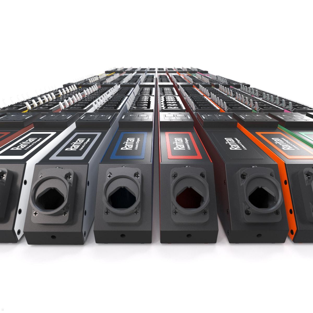 Legrand Raritan iX Rack-PDU 0U mit 12xHDOT C13 / 12xCx, 1-phasig 230V 32A, Outlet Metered/Switched (PX4-5161-E7), Serverrack Stromüberwachung