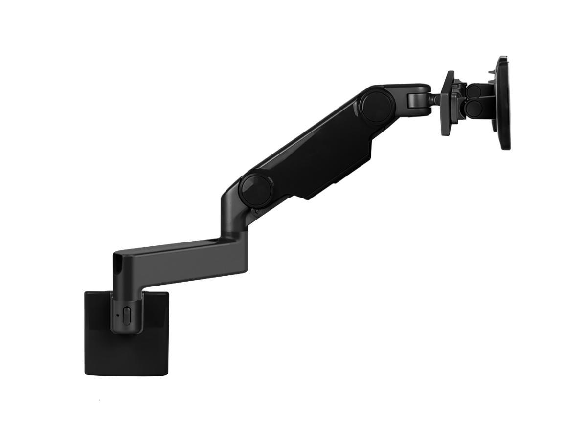 Humanscale M10 Dual Monitor Wandhalterung schwarz (M10HMBE2B) Seitenansicht Humanscale M10 Dual Monitor Wandhalterung schwarz (M10HMBE2B) Seitenansicht