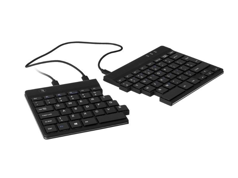 R-Go Split ergonomische Tastatur QWERTY (Nordic) RGOSP-NDWIBL, schwarz R-Go Split ergonomische Tastatur QWERTY (Nordic) RGOSP-NDWIBL, schwarz