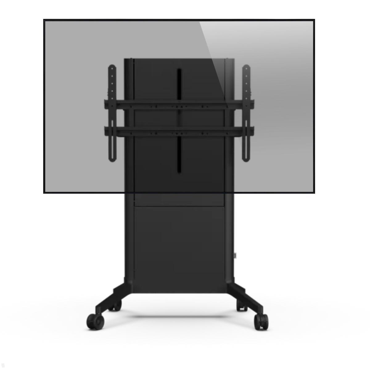 SMS EVER620 mobiler elektrischer TV Ständer 98 Zoll, Alu Cover schwarz (16-011-1C-M) SMS EVER620 mobiler elektrischer TV Ständer 98 Zoll, Alu Cover schwarz (16-011-1C-M)