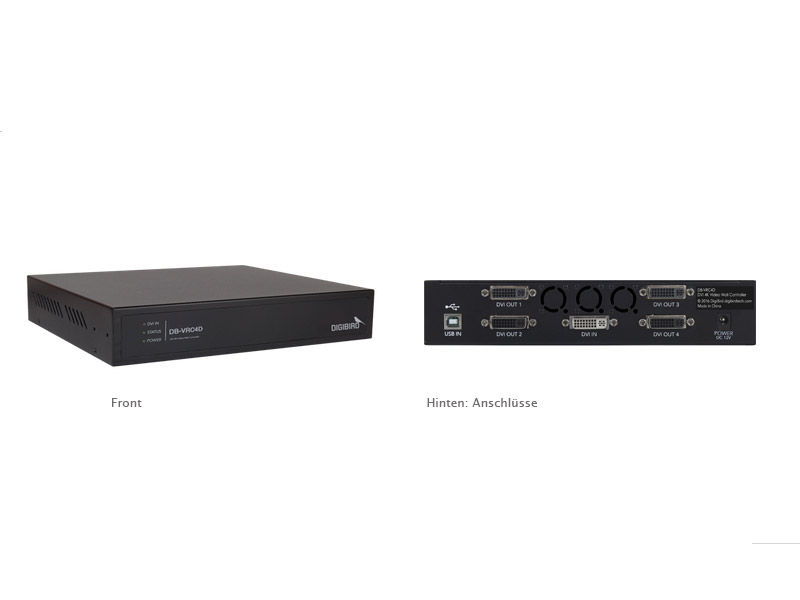 Digibird - DVI 45° 4K Video Wall Controller Ansicht