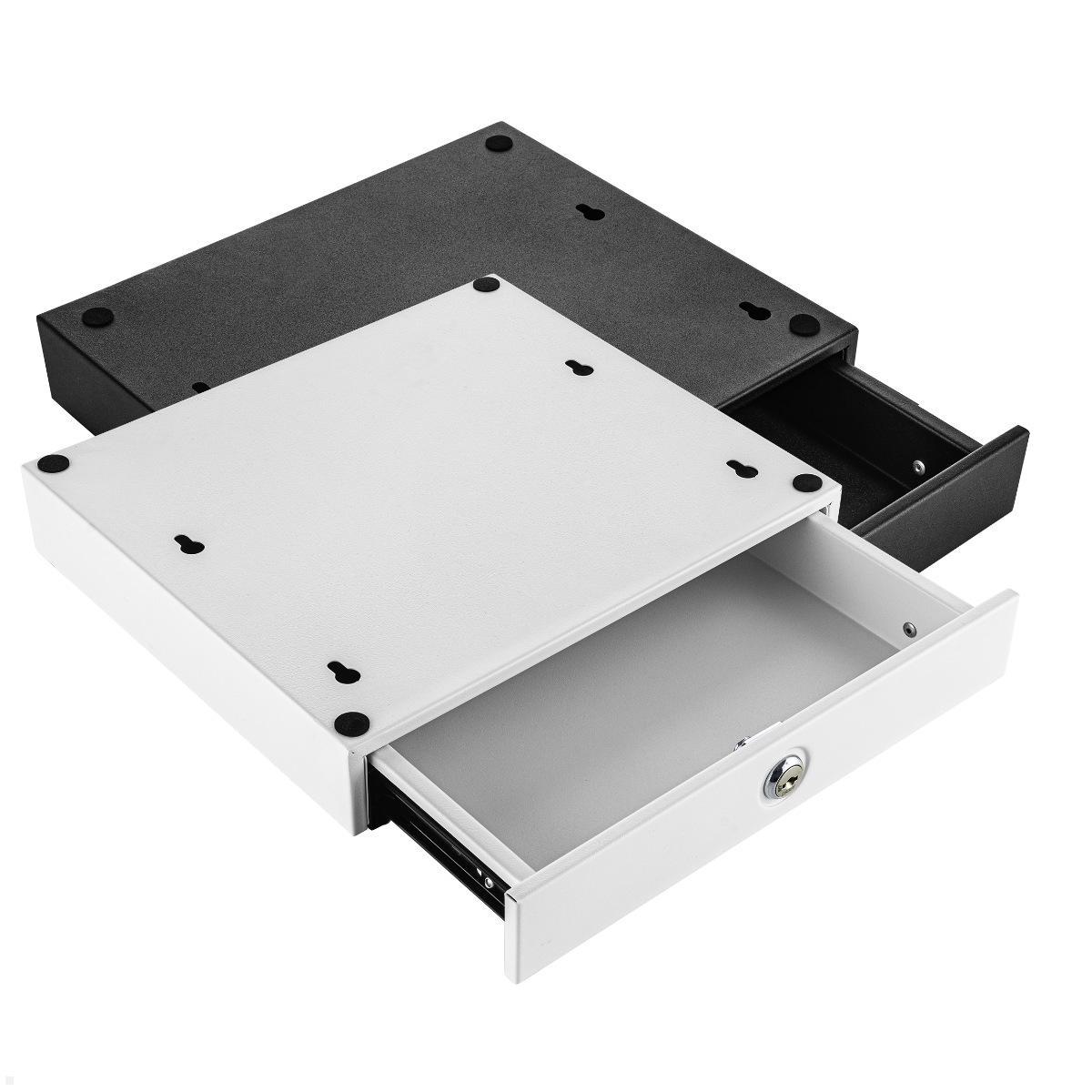 Fellowes Drawer Unterbau Schublade mit USB A/C, abschließbar, Farbauswahl