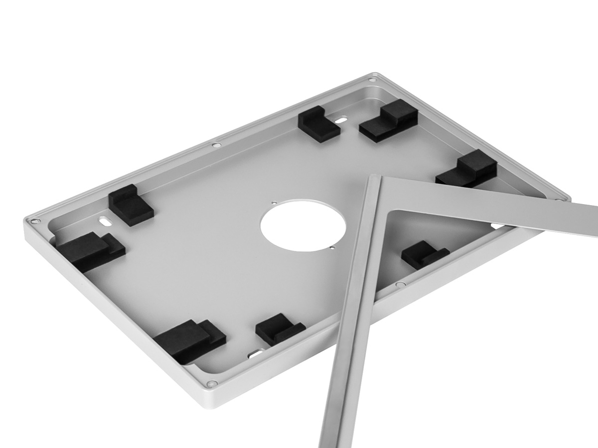 TabLines TWH020S Tablet Wandhalterung für Apple iPad 9.7 Zoll, silber magnetischer Rahmen TabLines TWH020S Tablet Wandhalterung für Apple iPad 9.7 Zoll, silber magnetischer Rahmen