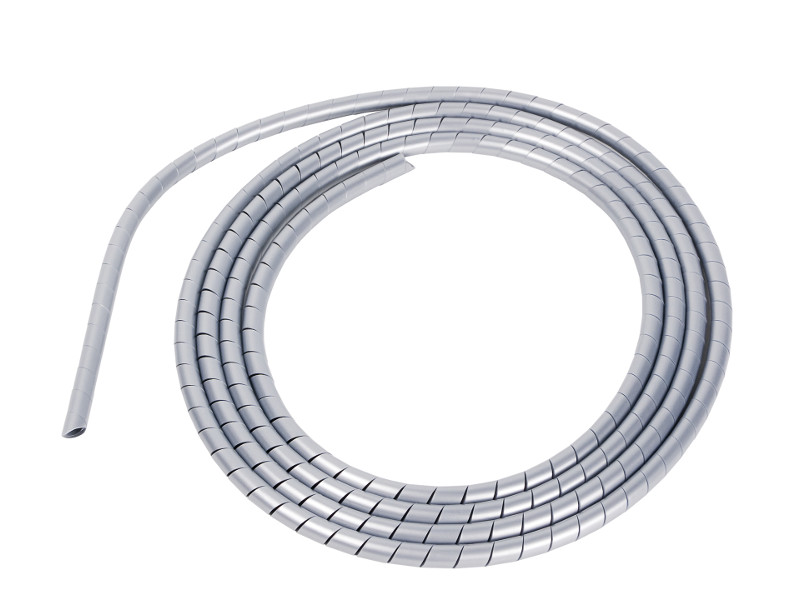 Dataflex Kabelspirale für 5 Kabel von 7mm Länge 25m silber Dataflex Kabelspirale für 5 Kabel von 7mm Länge 25m silber