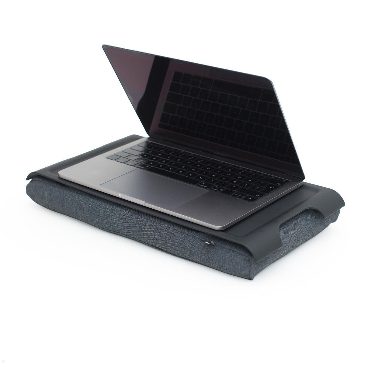 Bosign Laptop Knietablett Mini Laptray Rutschfest, Schwarz, Laptophalter