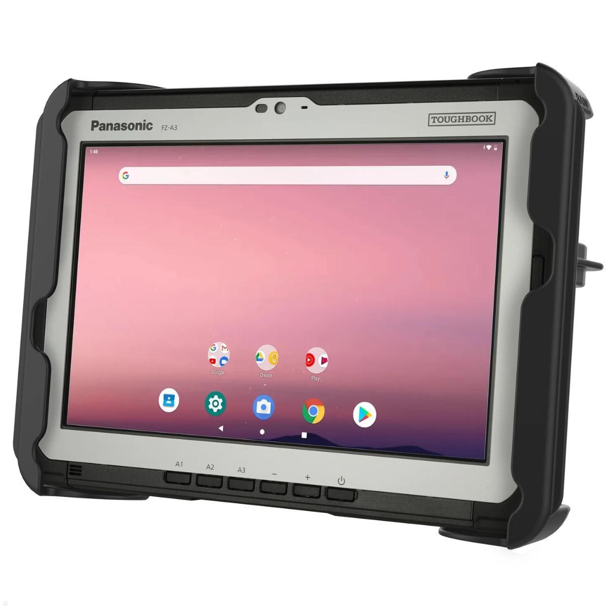 RAM Mounts Tab-Tite Universal Tablet Halteschale für Panasonic FZ-G2, FZ-A3, Getac UX10 und Tablets bis 10 Zoll (RAM-HOL-TAB34U), Tablet Halterung Fahrzeug