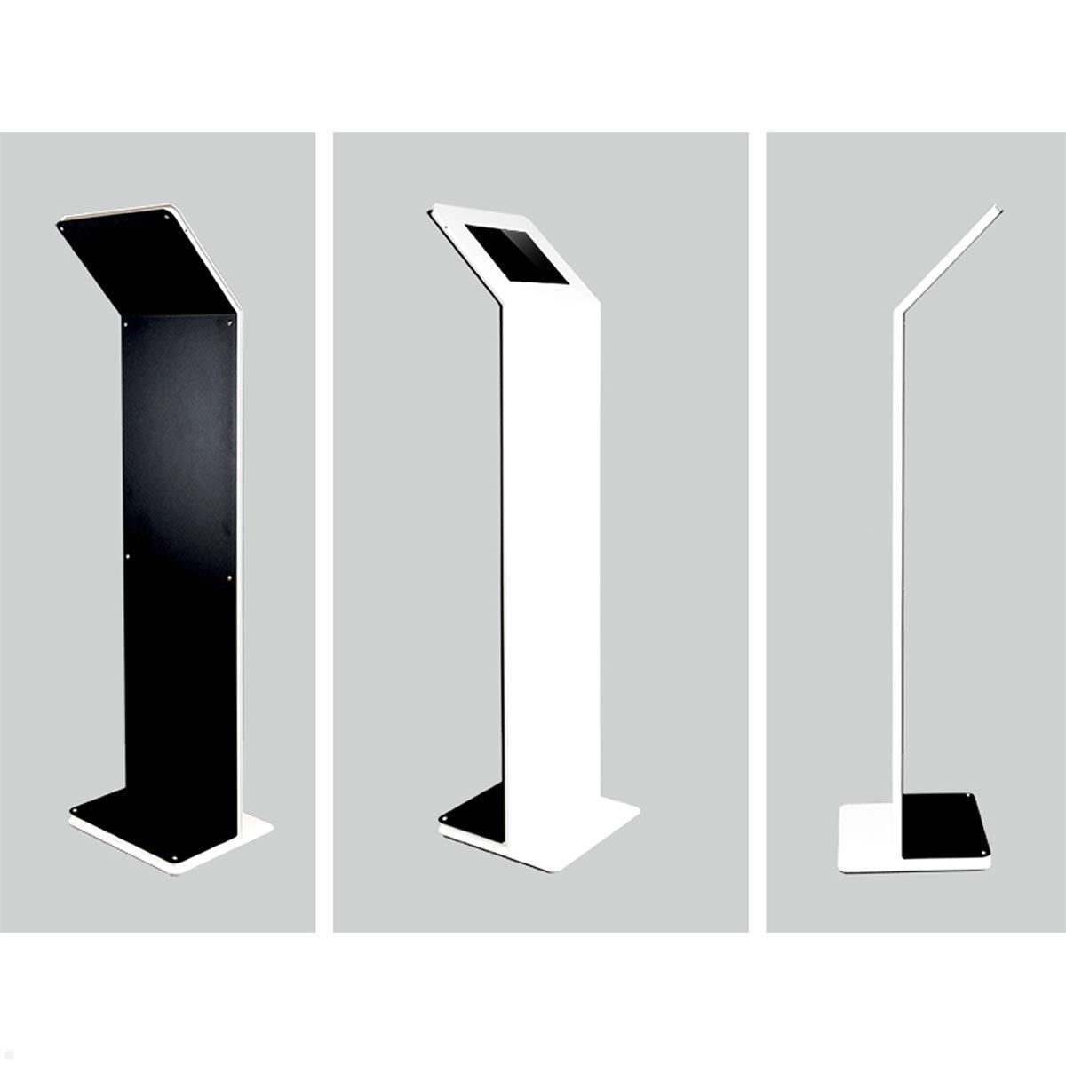 TabLines TBS096 Design Tabletständer quer Apple iPad Pro 12.9 (5./6. Gen.), weiß / schwarz TabLines TBS096 Design Tabletständer quer Apple iPad Pro 12.9 (5./6. Gen.), weiß / schwarz