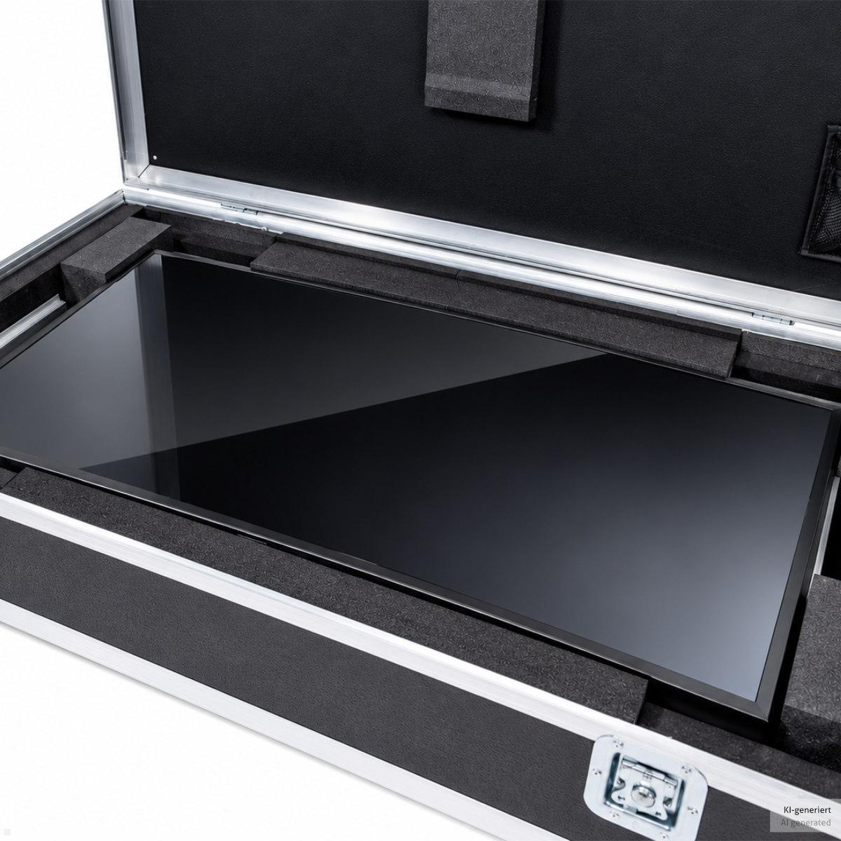 MonLines MTK055B Display Transportkoffer 55 Zoll, Bildschirm Koffer mit Rollen