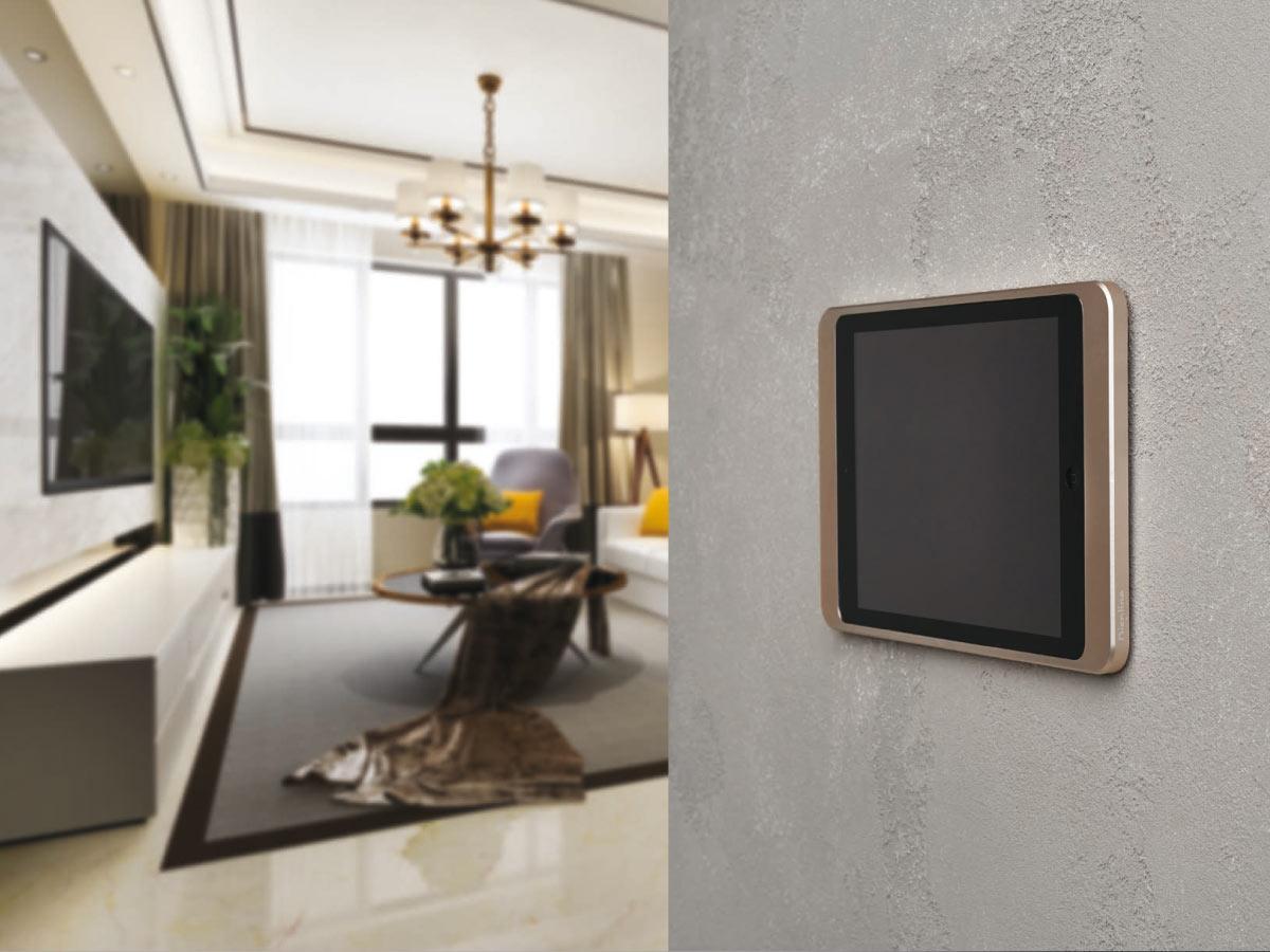 Displine Dame Wall Apple iPad Pro / Air 9.7" Wandhalterung, silber Anwendung Smart Living