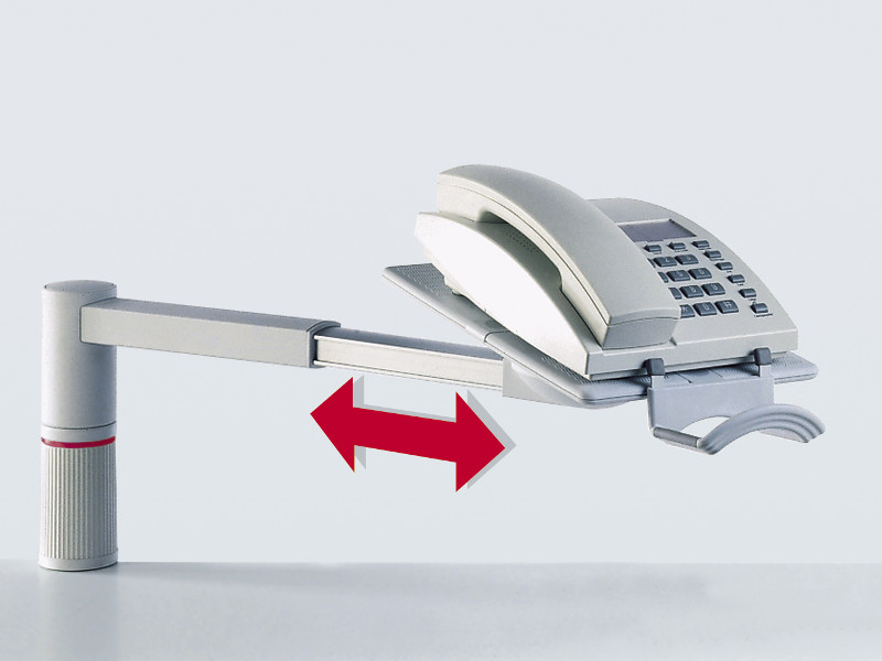 Novus ScopeMaster Telefonhalterung lichtgrau (714+0002+000) ausziehbarer Arm  Novus ScopeMaster Telefonhalterung lichtgrau (714+0002+000) ausziehbarer Arm