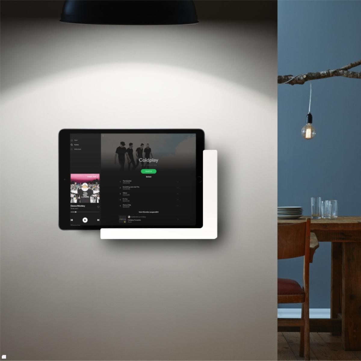 TabLines TWP011B Wandhalterung für iPad Pro 12.9 (5.Gen.) 2021, schwarz, Querformat TabLines TWP011B Wandhalterung für iPad Pro 12.9 (5.Gen.) 2021, schwarz, Querformat