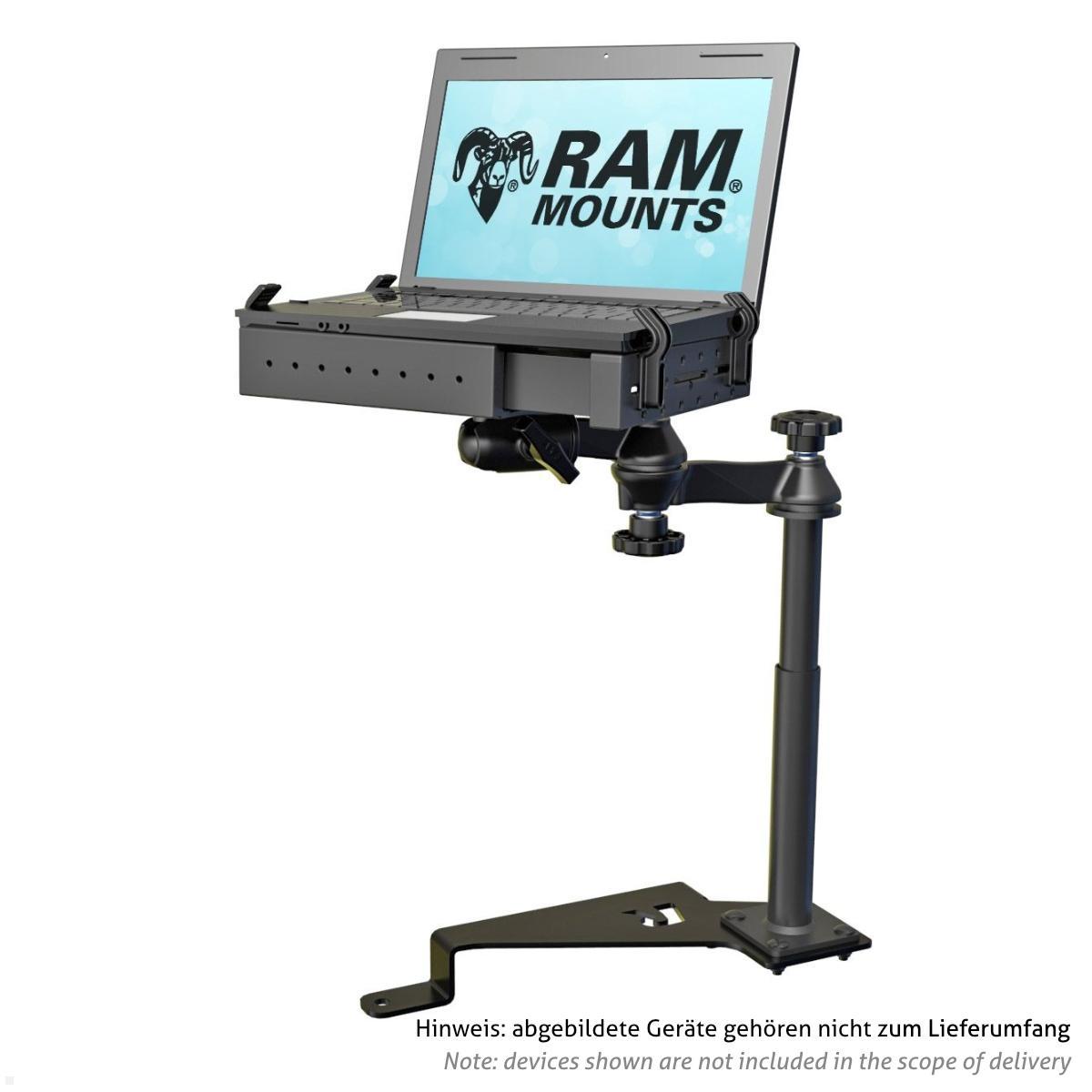 RAM Mounts Laptop Halter für Fahrzeug schwenkbar (RAM-VB-195-SW1), schwarz RAM Mounts Laptop Halter für Fahrzeug schwenkbar (RAM-VB-195-SW1), schwarz