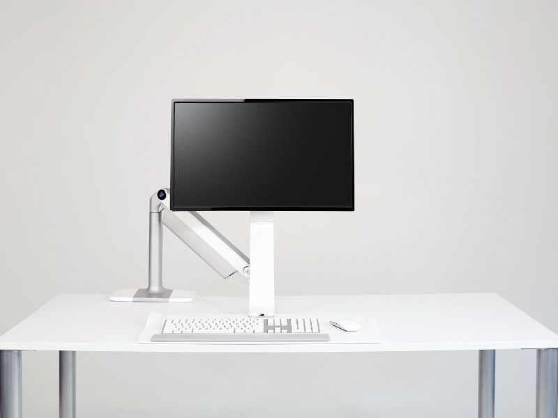 Humanscale QuickStand Lite QSLSHG Sitz-Steh-Arbeitsplatz