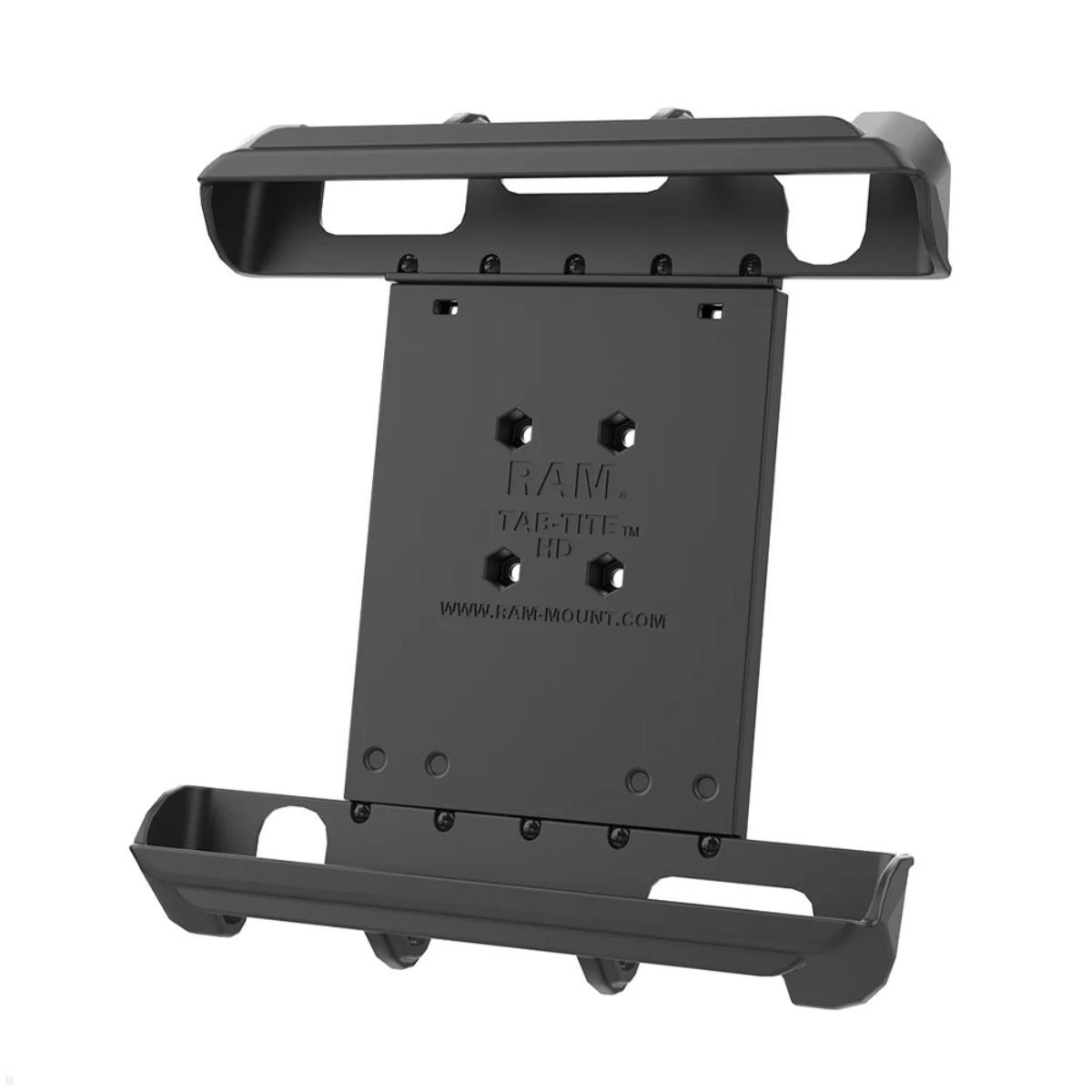RAM Mounts Tab-Tite Universal Tablet Halteschale für Tablets bis 10 Zoll inkl. Apple iPad Pro 9.7 mit/ohne Schutzhüllen (RAM-HOL-TAB8U), Apple iPad Pro Halterung Universal