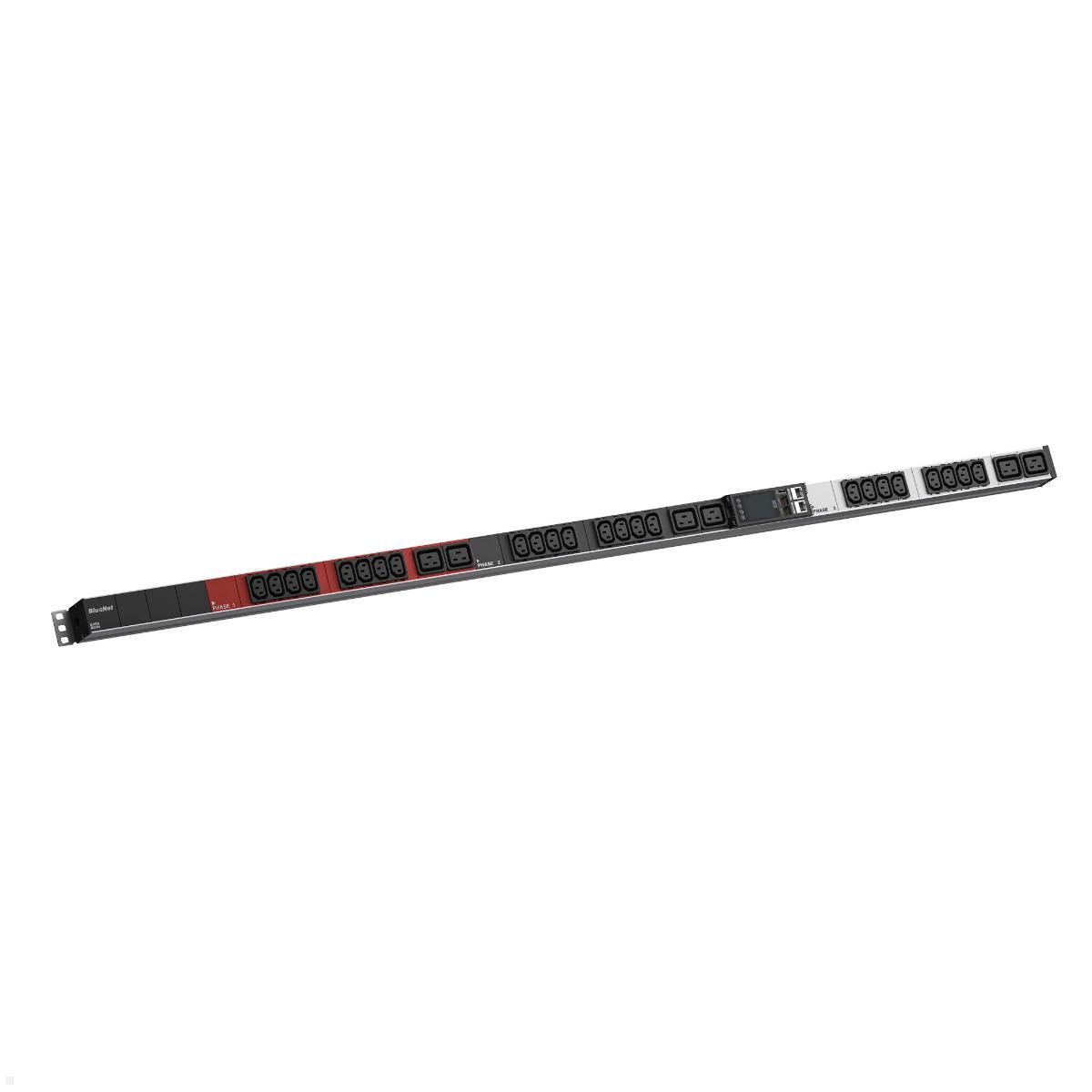 Bachmann BN ESSENTIAL Metered - 16/5p Rack PDU mit 24xC13, 6xC19 & Display (BM0024223)