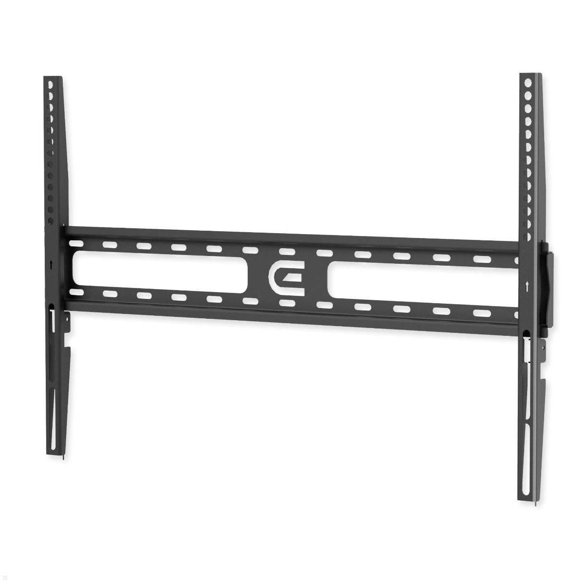 Edbak FSM6040-F starre TV Wandhalterung 32 bis 75 Zoll, schwarz, VESA 100-600 mm