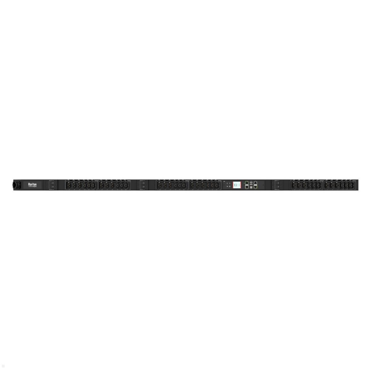 Legrand Raritan iX Rack-PDU 0U mit 18xHDOT C13 / 18xCx, 3-phasig 400V 32A, Outlet Metered/Switched (PX4-5699-E7V2), Outlet Metered PDU