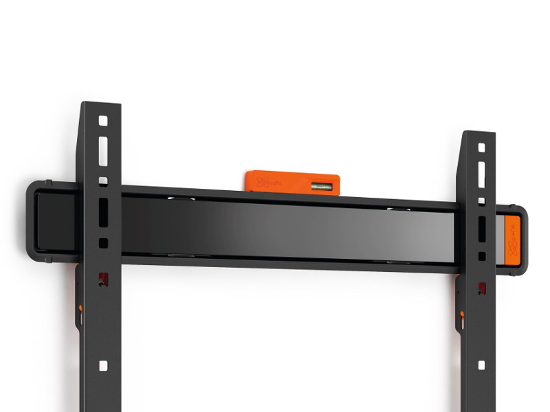 Vogel's WALL 3305 flache TV Wandhalterung 40"-100", schwarz integrierte Wasserwaage