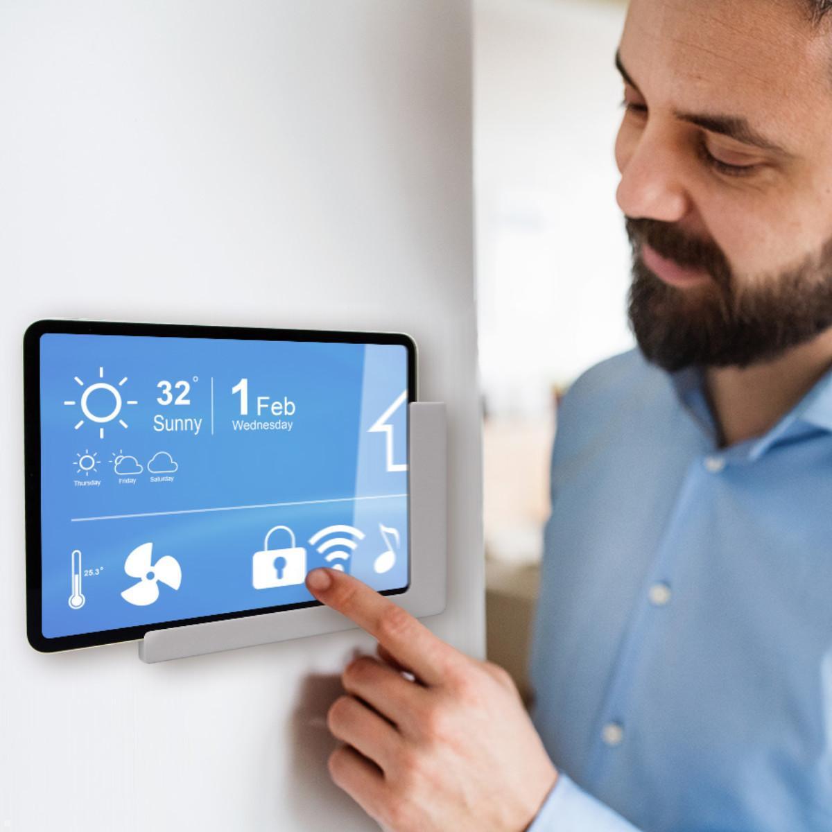 TabLines TWP057 Tablet Wandhalterung für Samsung Tab S10 Lite 10.9, uneingeschränkte Tabletnutzung