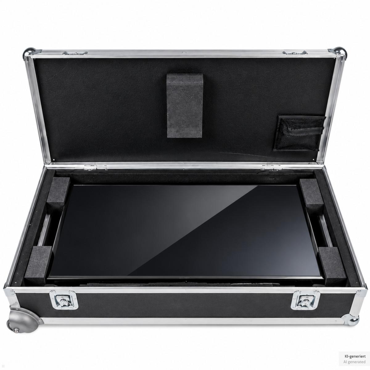 MonLines MTK049B Display Transportkoffer 49 Zoll, Display Schutzkoffer Made in Germany