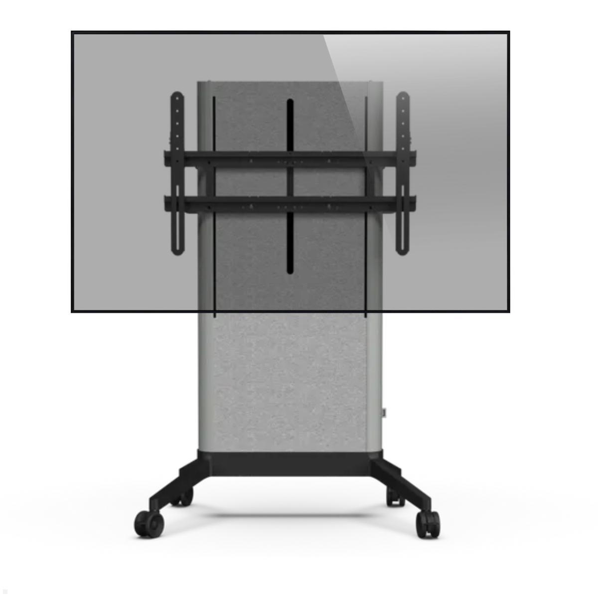 SMS EVER620 mobiler elektrischer TV Ständer 98 Zoll, Filz Cover grau (16-011-9S-M) SMS EVER620 mobiler elektrischer TV Ständer 98 Zoll, Filz Cover grau (16-011-9S-M)