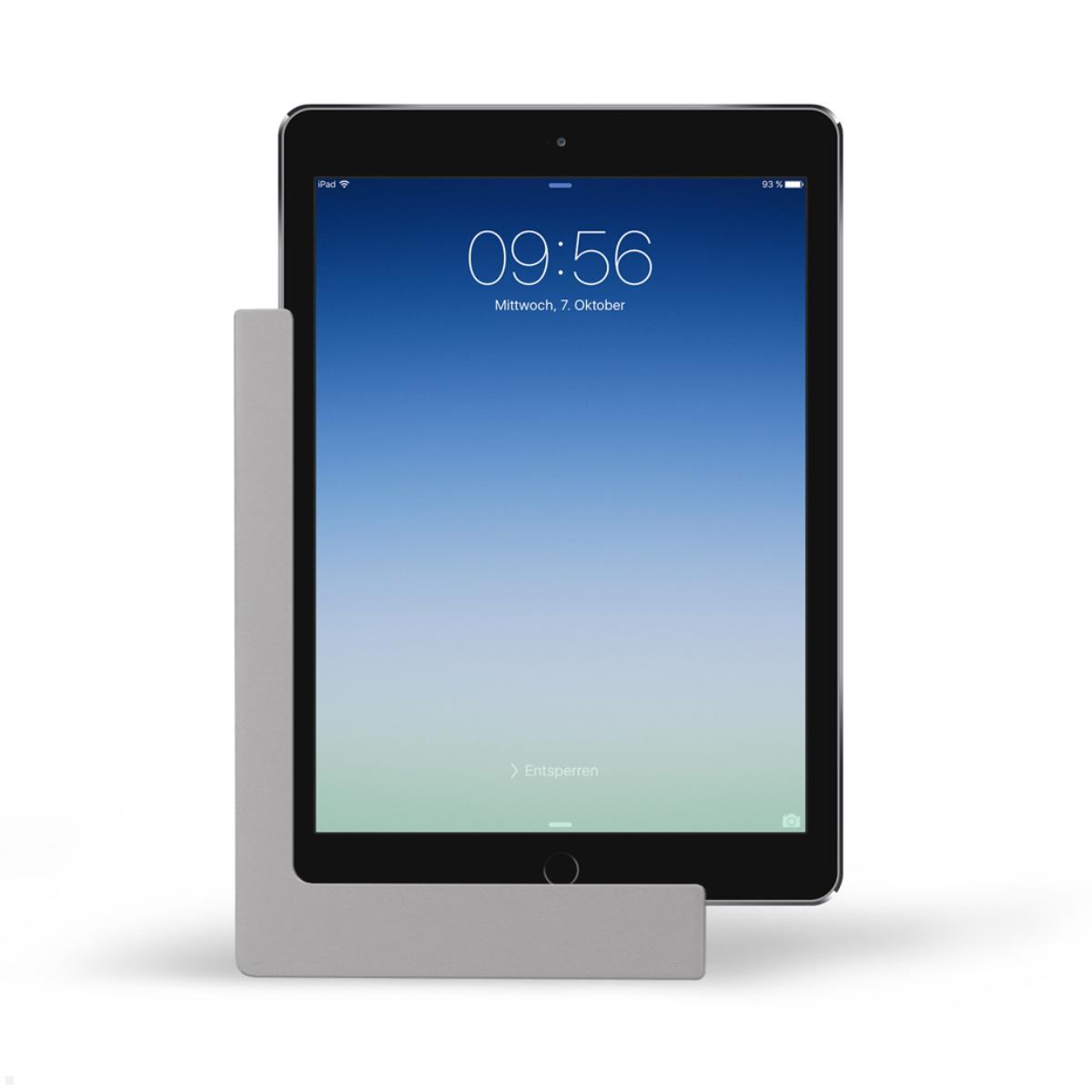 TabLines TWP024S Wandhalterung für Apple iPad Mini 4/5, silber, Hochformat TabLines TWP024S Wandhalterung für Apple iPad Mini 4/5, silber, Hochformat