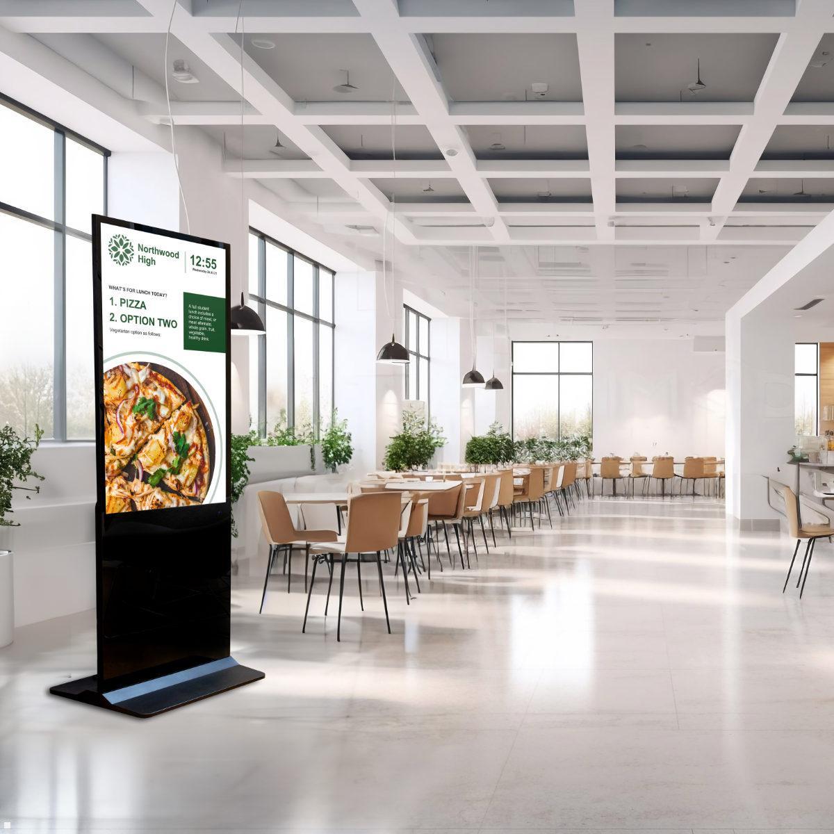 Clevertouch CL Totem Commercial Display 55'' (12955CMTOTEM), Anwendungsbeispiel