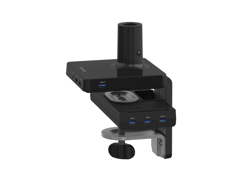 Humanscale M/Connect Dockingstation Tischklemme für M8, schwarz Humanscale M/Connect Dockingstation Tischklemme für M8, schwarz