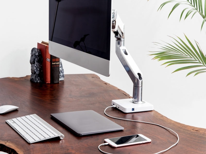 Humanscale M/Connect Dockingstation Tischklemme für M8, silber (Abb. ähnlich) Humanscale M/Connect Dockingstation Tischklemme für M8, silber (Abb. ähnlich)