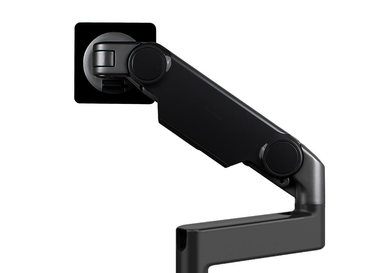 Humanscale M8.1 Monitor Wandhalterung gerade schwarz (M81HMBETB) Rückansicht Humanscale M8.1 Monitor Wandhalterung gerade schwarz (M81HMBETB) Rückansicht