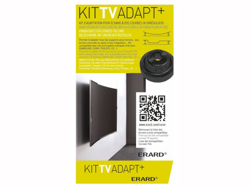 Erard Zubehör Montage-Kit für Curved Fernseher Erard Zubehör Montage-Kit für Curved Fernseher